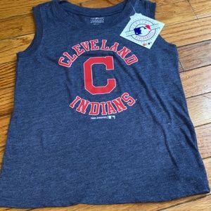 Boys Cleveland Indians Tank- grey